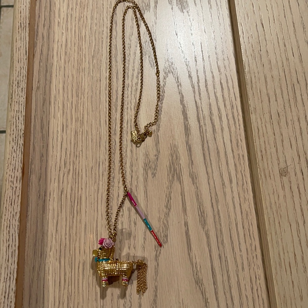 Kate Spade “Polly Piñata” Pendant Necklace.